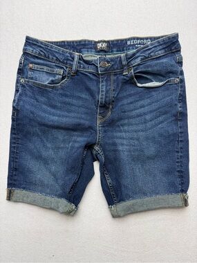 DKNY Blue Jean Shorts with Comfortable Stretch